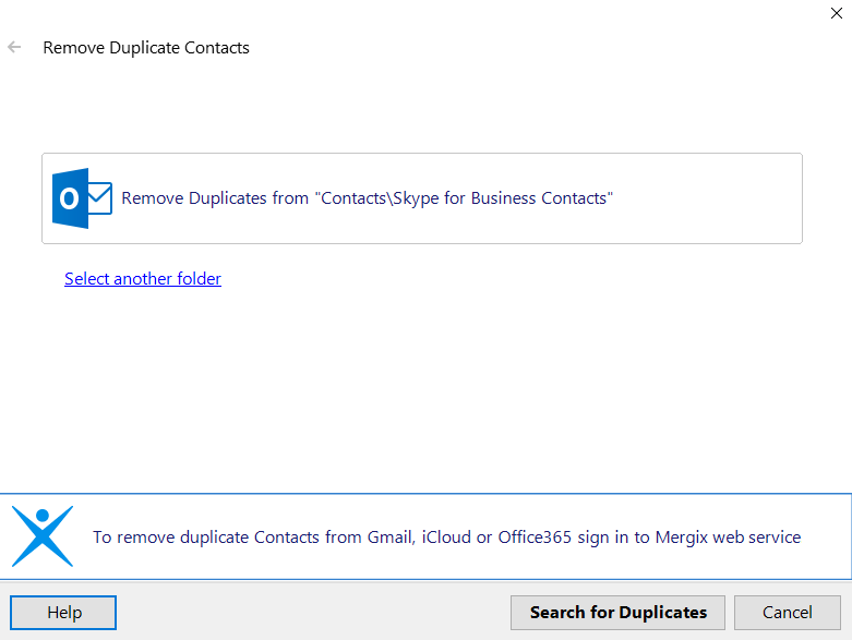 best free outlook duplicate remover & contact merger
