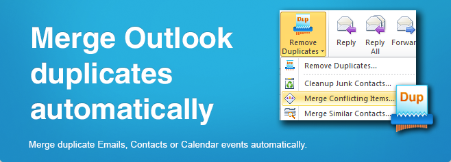 remove duplicate messages outlook 2016