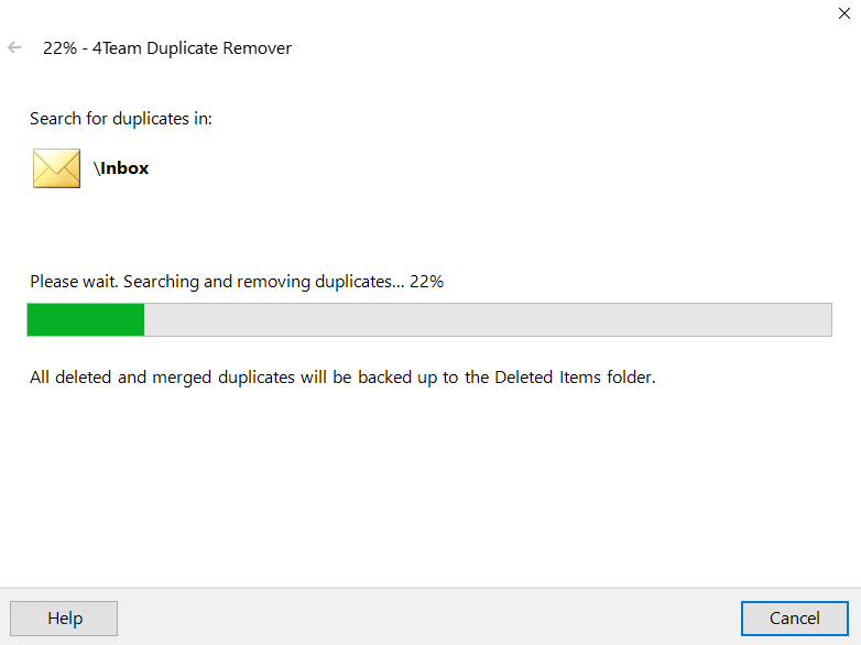 Delete Outlook duplicate Emails