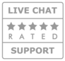 5 Stars rated Live Chat Support